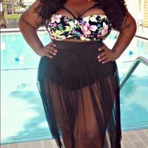 Two-Piece Plus-Size Bikini Swimsuit